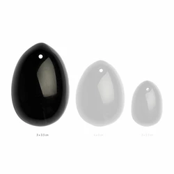 La Gemmes - Yoni Egg Black Obsidian L