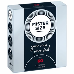 Mister Size - 60 mm Condoms 3 Pieces