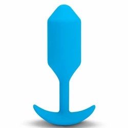 B-Vibe - Vibrating Snug Plug 3 Blue
