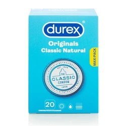 Durex - Originals Classic Natural Condoms 20 pcs