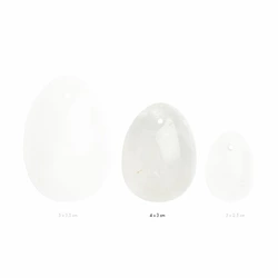 La Gemmes - Yoni Egg Clear Quartz M