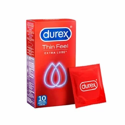 Durex - Thin Feel Extra Lube Condoms 10 pcs