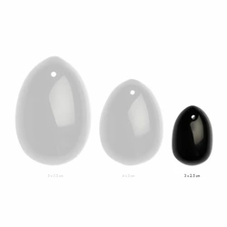 La Gemmes - Yoni Egg Black Obsidian S