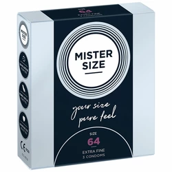 Mister Size - 64 mm Condoms 3 Pieces