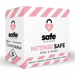 Safe - Intense Safe Condoms 5 pcs