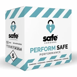 Safe - Perform Safe Condoms 5 pcs