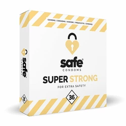 Safe - Super Strong Condoms 36 pcs