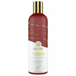 Dona - Massage Oil Recharge Lemongrass & Ginger 120 ml