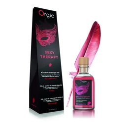 Orgie - Lips Massage Kit StrawberryĂ 100 ml