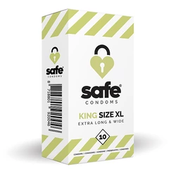 Safe - King Size XL Condoms 10 pcs