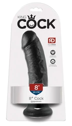 King Cock 8 inch Black