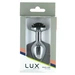 Lux Active - Metal Butt Plug Black Rose