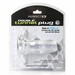 Perfect Fit - Double Tunnel Plug Large Clear