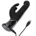 Fifty Shades of Grey - Greedy Girl Rechargeable Thrusting G-Spot Rabbit Vibrator