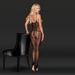 iCollection - Crotchless Bodystocking One Size