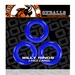Oxballs - Willy Rings Police Blue 3 pcs