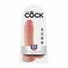King Cock - Cock 8 Inch with Balls Flesh