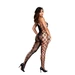 Baci - Off the Shoulder Crotchless Bodystocking One Size