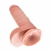King Cock - Cock 7 Inch with Balls Flesh