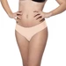 Bye Bra - Invisible Thong (Nude & Black 2-Pack) L