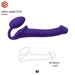 Strap-On-Me - Semi-Realistic Bendable Strap-On Purple Size M