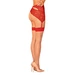Obsessive - S814 Stockings Red L/XL