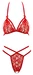 Lace Set red S