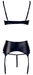 Shelf Bra Suspender Set 85C/XL